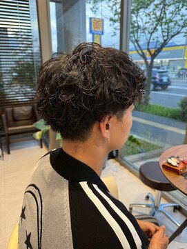 ルシードスタイルレーヴ(LUCIDO STYLE REVE) 【長野市/メンズ】カット×パーマ