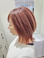 ケンジ 平塚 アネッタ(KENJE annetta)&nbsp;pink！ハイライト×イヤリング