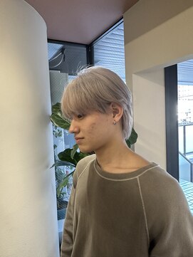 ロンドウェグ(RONND weg) メンズホワイトシルバー