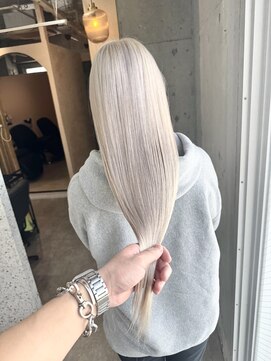 ラニヘアサロン(lani hair salon) ミルクティーカラー/ホワイトグレージュ/ニュアンスカラー