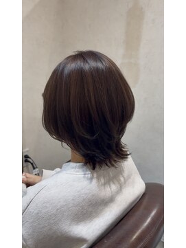 レナトゥス ヘアー オブ ネイル(Renatus Hair of Nail) ナチュラルウルフ【新越谷/南越谷/髪質改善】