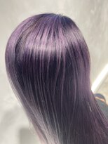 アコ(Aco)&nbsp;バレイヤージュ/パープル/色落ちシルバー/白髪隠し