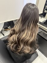 ヘアーデザイン ジェルム(Hair Design germe)&nbsp;グレーバレイヤージュ  MAYUKO