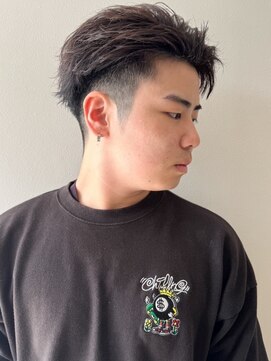 メンズサロンオー 宮崎(Men's salon O.) 刈り上げ ツーブロック　メンズショート ビジネスヘア 眉カット