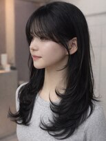 レブ 四条烏丸(Reb,)&nbsp;韓国風レイヤーカット艶カラー