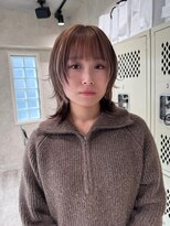 パーク(PAAQ) ダブルカラー&ブリーチレイヤーカットローライトミックスカラー