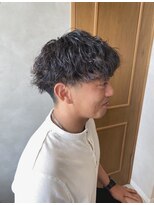 ノーブ(nove)&nbsp;メンズパーマ/波巻きパーマ/／マッシュ