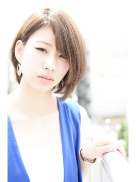 ノイン(noine) [moine : saito] ×クリアーベージュボブ ...