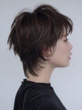 オルティ(OLTI) 《OLTI》ショートウルフ×プラチナブラウン