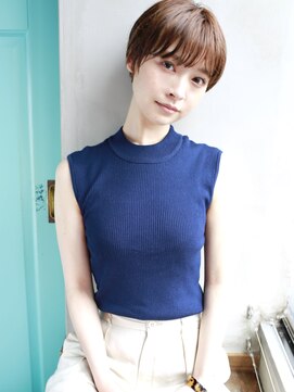 バース(BIRTH) 天神【BIRTH】フォギーベージュ×大人かわいいマッシュショート2