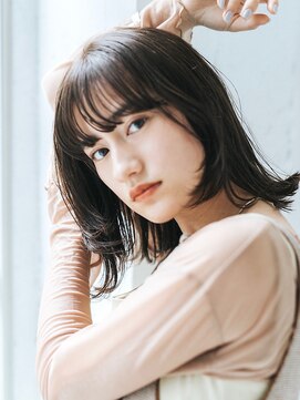 フィルムス 田町芝浦(FILMS) 小顔/ボブルフ/黒髪/ネビージュ/ワンレン/田町