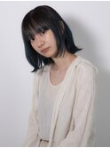 グラデーションミディアムボブ