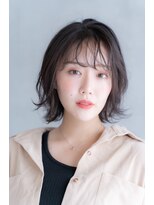 レニーバイエース(LANY by ACE)&nbsp;【LANY 横浜】波打ちクールボブ×ラベンダーグレージュ