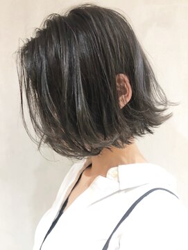 アルバム 渋谷パルコ(ALBUM) ブルージュアッシュハイライト_オリーブカラー_ba155962