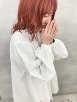 エンドリンク(endlink) ダブルカラーピンクレッドロブ