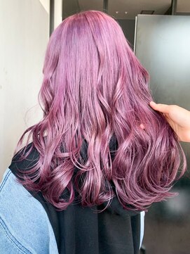 アルバム 銀座(ALBUM GINZA) バイオレットロング_エアリーミディショートパーマ_ba313882