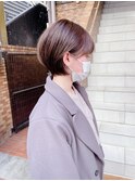 後頭部が綺麗に襟足スッキリ小顔丸みショートボブ【近藤】横浜