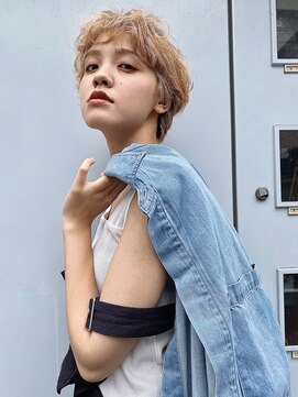 スティードトーキョー(Steed Tokyo) ハイトーン×グランジショート【Steed/立川】