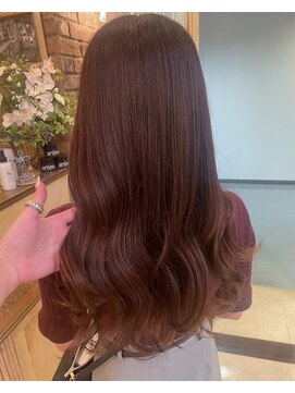 ロージアバイアルティナ(ROSIER by artina) ダークトーン×ピンクブラウン