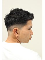 レンゲン(LENGEN)&nbsp;メンズかき上げニュアンスマッシュサイドパート韓国マッシュ