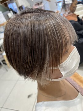 アヴァンス 深井店(AVANCE.) インナーカラー シルバーグレージュ