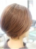大人ショートボブ