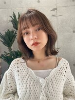 ザシー オモテサンドウ(The C)&nbsp;★20代30代40代◎ 小顔ヘア 簡単スタイリング ヌーディーカラー