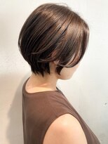 アイリー 名古屋(A/LEE) ショートボブ×オリーブグレー