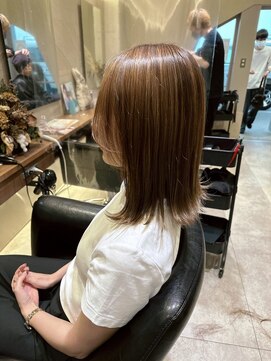 シェル 国分寺(shell) 梅雨対策☆髪質改善ストレート