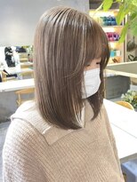 サンクプロジェクト(cinq PROJECT) ミルクティーベージュダブルカラーケアブリーチハイライト