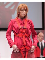 タヤ 天神店(TAYA)&nbsp;☆小顔レイヤーカット☆インナーカラーのレッド添えて☆