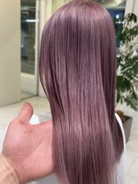 ダブ アオヤマ(DaB AOYAMA)&nbsp;【縮毛矯正履歴】ブリーチ一回！くすみラベンダー