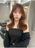 天神美容室×韓国ヘア×前髪カット