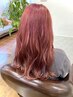 色味を強調したい♪カット+ダブルカラー+トリートメント￥22000～