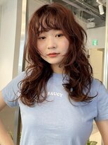 トリッカ シブヤ(TRICCA SHIBUYA)&nbsp;パーマ/学割/U24/暖色/デジタルパーマ／ケアパーマ/イメチェン