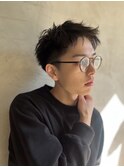 ビジネスマンに！メガネに合うベリーショート