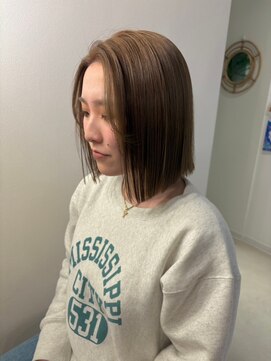 ココルアナ(coco luana) ミルクティー/ベージュ/ケアブリーチ/ハイトーン/髪質改善