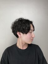 ピエドプールポッシュ(PiED DE POULE POCHE)&nbsp;パーマ風クセ毛ショート