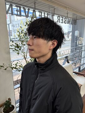 ナンバーツーヘブン(Number 2 heaven) マッシュ×ニュアンス×波巻きパーマ