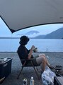 カーキヘアリンク(khaki hair link) キャンプによく行きます^ ^