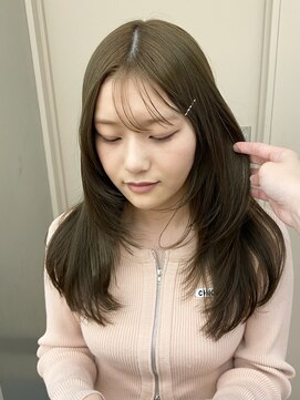 パークレーン アイス イヴェン(park lane ICI yeven) オリーブグレージュ20代30代ブリーチなし