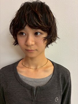 ショートパーマスタイル