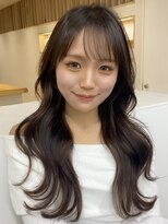 アビー(ABBEY3)&nbsp;顔まわり顔周り前髪カットロングレイヤーミディアムレイヤー