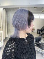 シーン(seen)&nbsp;◆ホワイトラベンダークラゲウルフシャギーウルフヘア