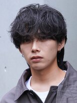 フィフス 札幌大通(fifth)&nbsp;札幌弱めシャドウパーマラウンドマッシュメンズヘアメンズパーマ