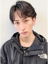 アンジュール 鹿児島中央店(UNJOUR.) 爽やか30代◎フェザーパーマで作るビジネスショート