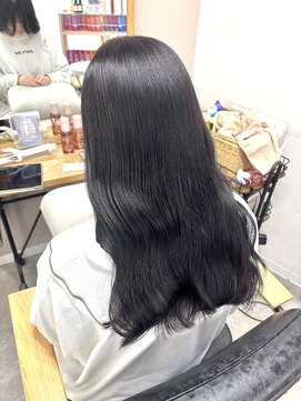 ガーランドウメダ(Garland umeda) 肌に馴染む暗髪　ディープバイオレット　5レベル　増田