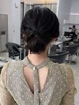 ザザ ZA/ZA 茗荷谷 茗荷谷/茗荷谷駅/シニヨン/ヘアセット