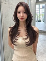 シーク 天神(SEEK)&nbsp;松尾菫菜/レイヤーカット/ハッシュカット/韓国ヘア