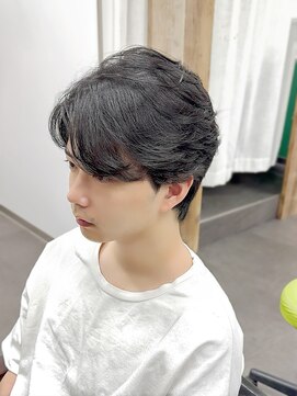 シープドッグ(SHEEP DOG) ニュアンスフェザー　福岡大学　初パーマ　清潔感が出る髪型